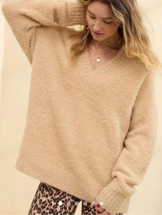 aerie Sweaters - aerie Oversized V-Neck Sweater